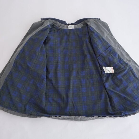 Vintage Northern Reflections Gray-ish Barn Chore Jacket Corduroy Collar M - Picture 11 of 15